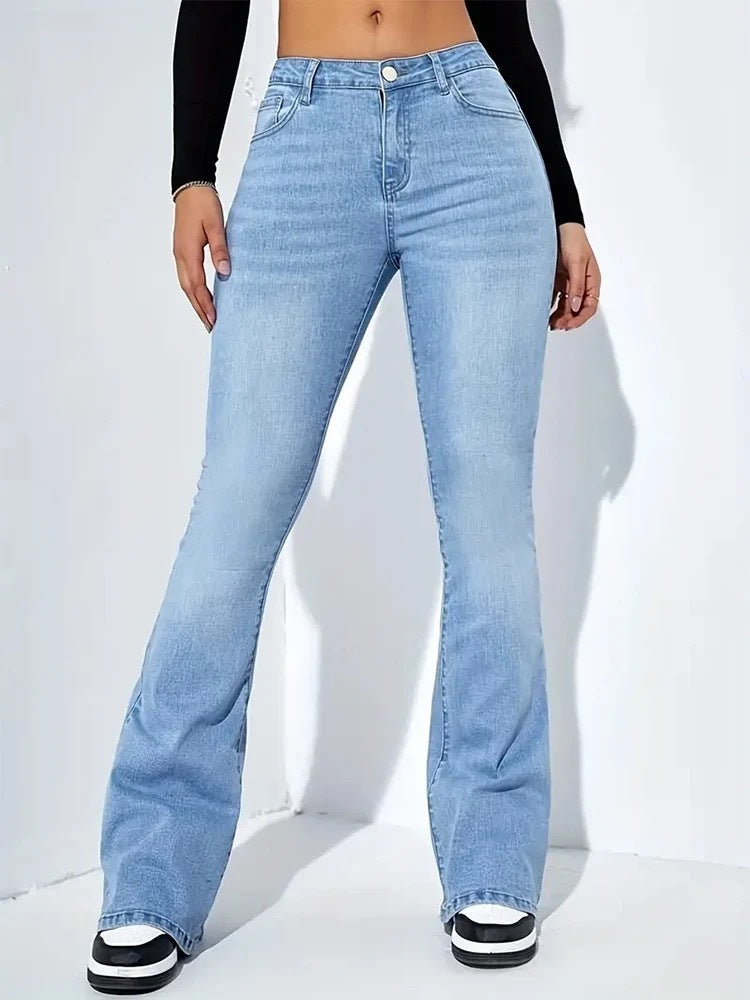 Retro Skinny Jeans Straight Loose