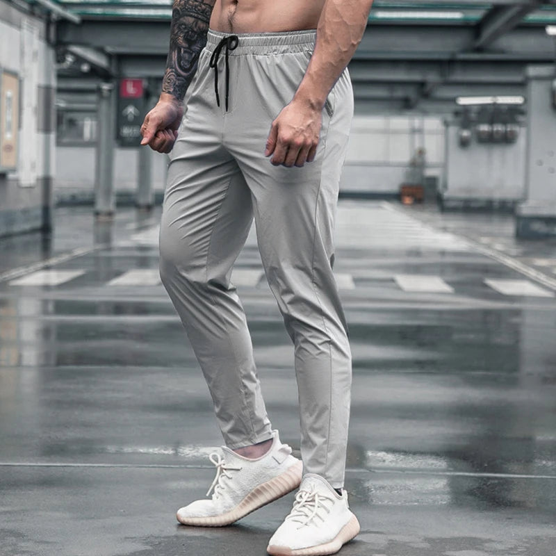 Men Sport Trousers with Pockets Running Workout Pants Quick Dry Training Jogger Sweatpants High Quality Fitness Bottoms