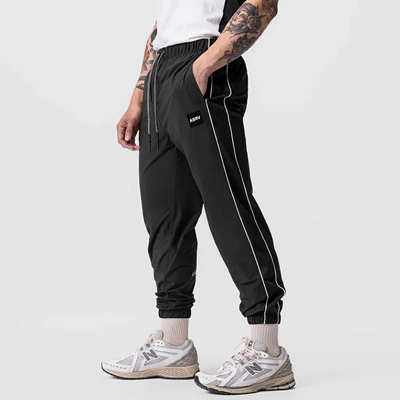 Summer Thin Men's Casual Pants Gym Fashion Brand Loose Quick Dry Trousers Man Running Jogging Fitness Sports Workout Sweatpants