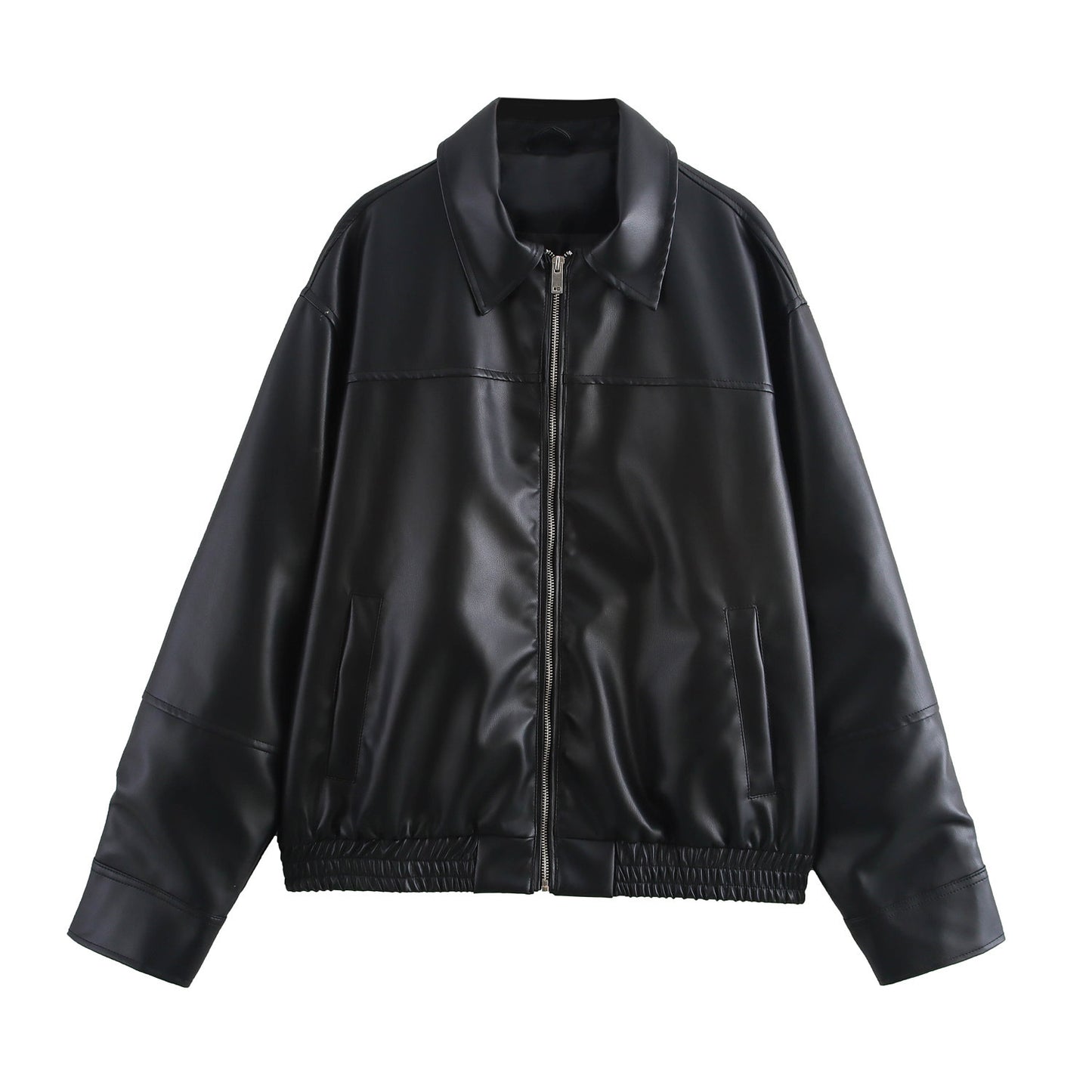 Women's Transparent Organza Bomber Jacket Coat