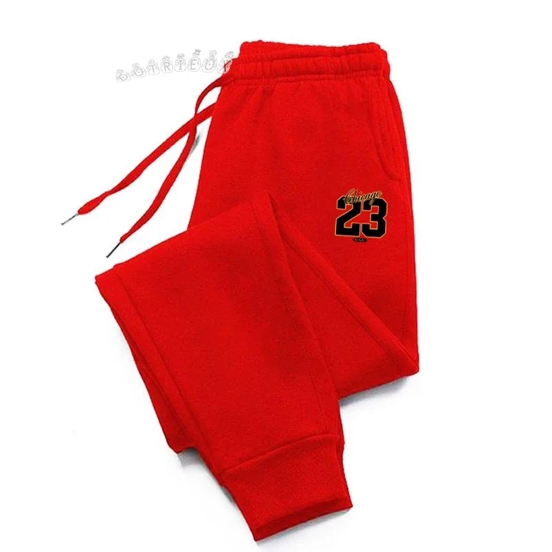 2024 new men casual fashion sports pants gym sport trousers for men jogger sweatpantsrunning workout jogging long pants